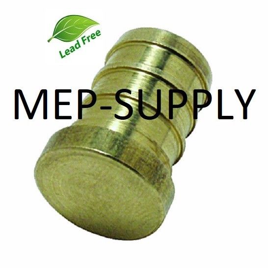 LOT OF 3/4" PEX Coupling Brass 3/4 inch crimp Coupler Fitting LEAD FREE 5 